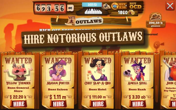 Wild West Saga: Business Tycoon