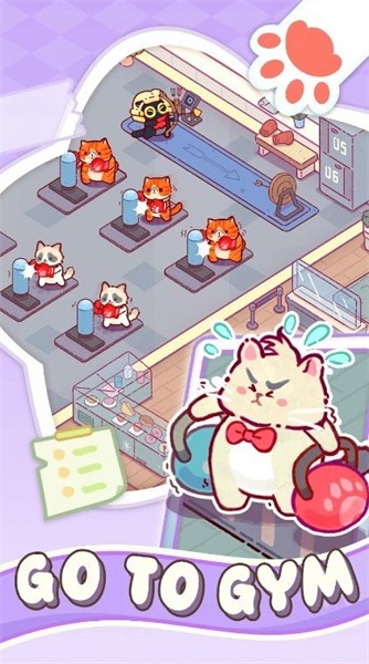 Kitty Gym: Idle Cat Games