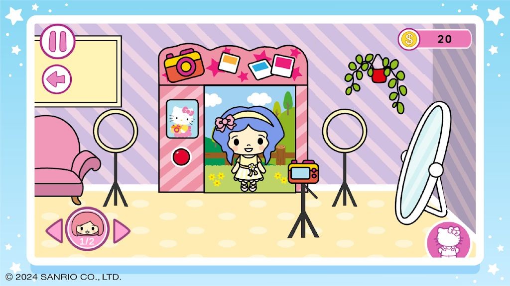 Hello Kitty:美容院