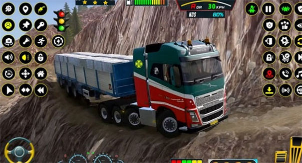 泥浆卡车4x4越野