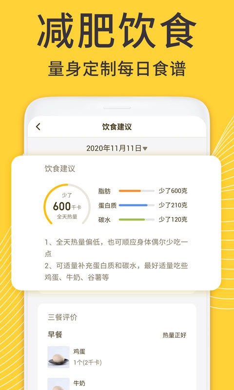 闪电减肥饮食记录 闪电减肥饮食记录