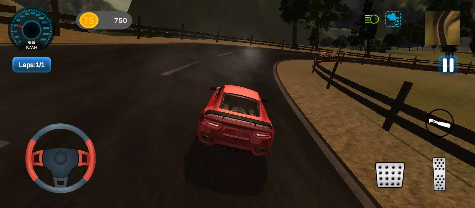 疯狂闪电赛车