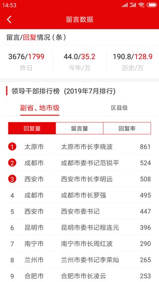 领导留言板(网上群众工作平台) v4.1.9 安卓版