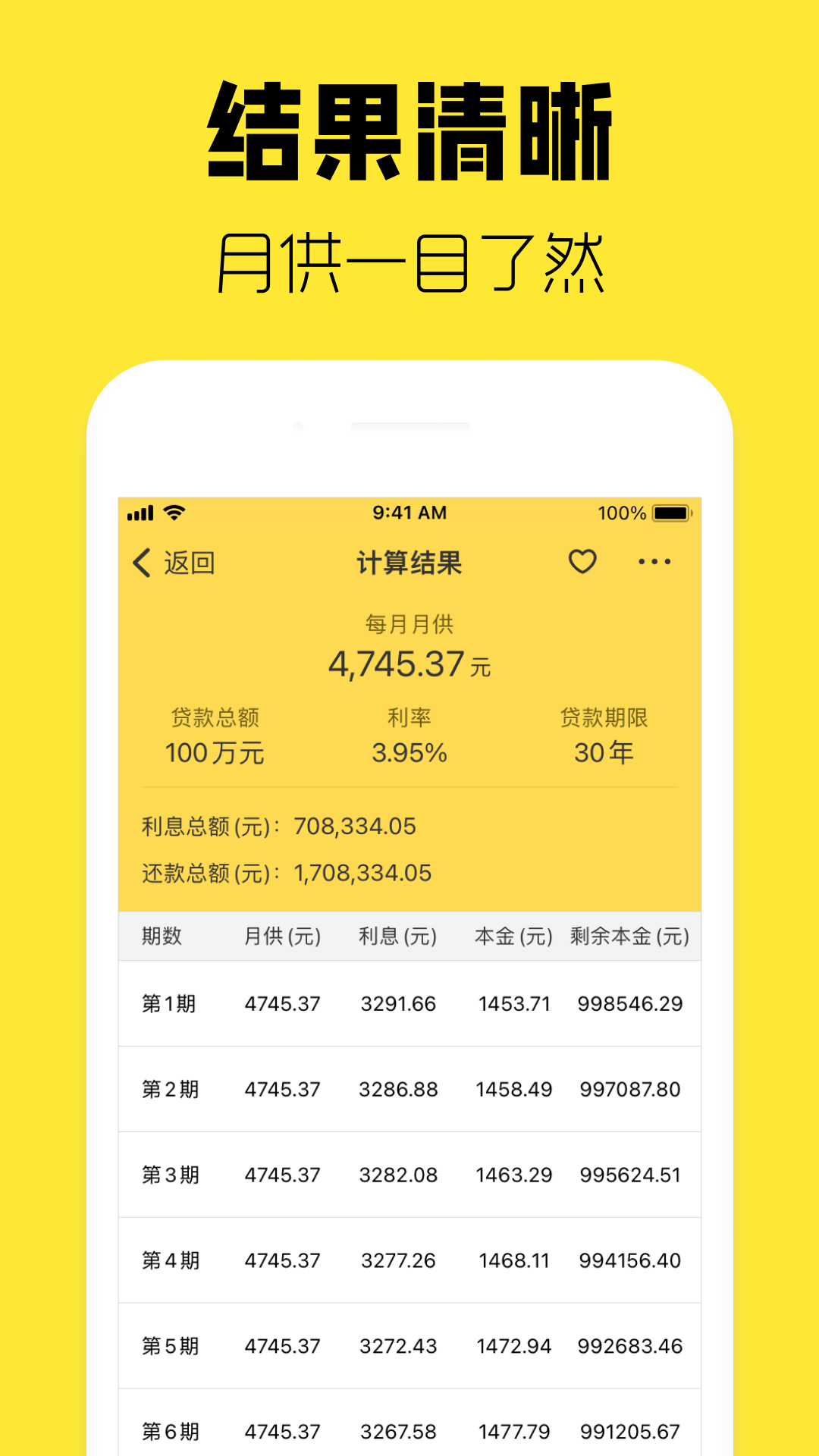 优家房贷计算器