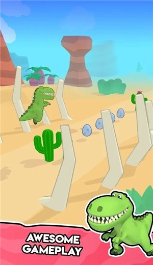 Dino Run 3D(恐龙快跑3D) Dino Run 3D(恐龙快跑3D)