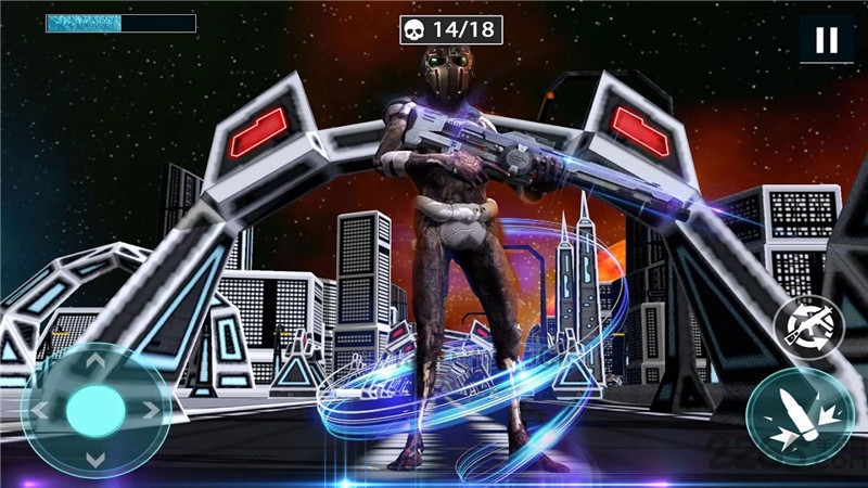 科幻僵尸杀手3d内购破解版