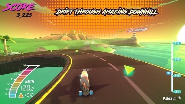 狐狸日落手游(Foxy Sunset Ride Synthwave Skating)