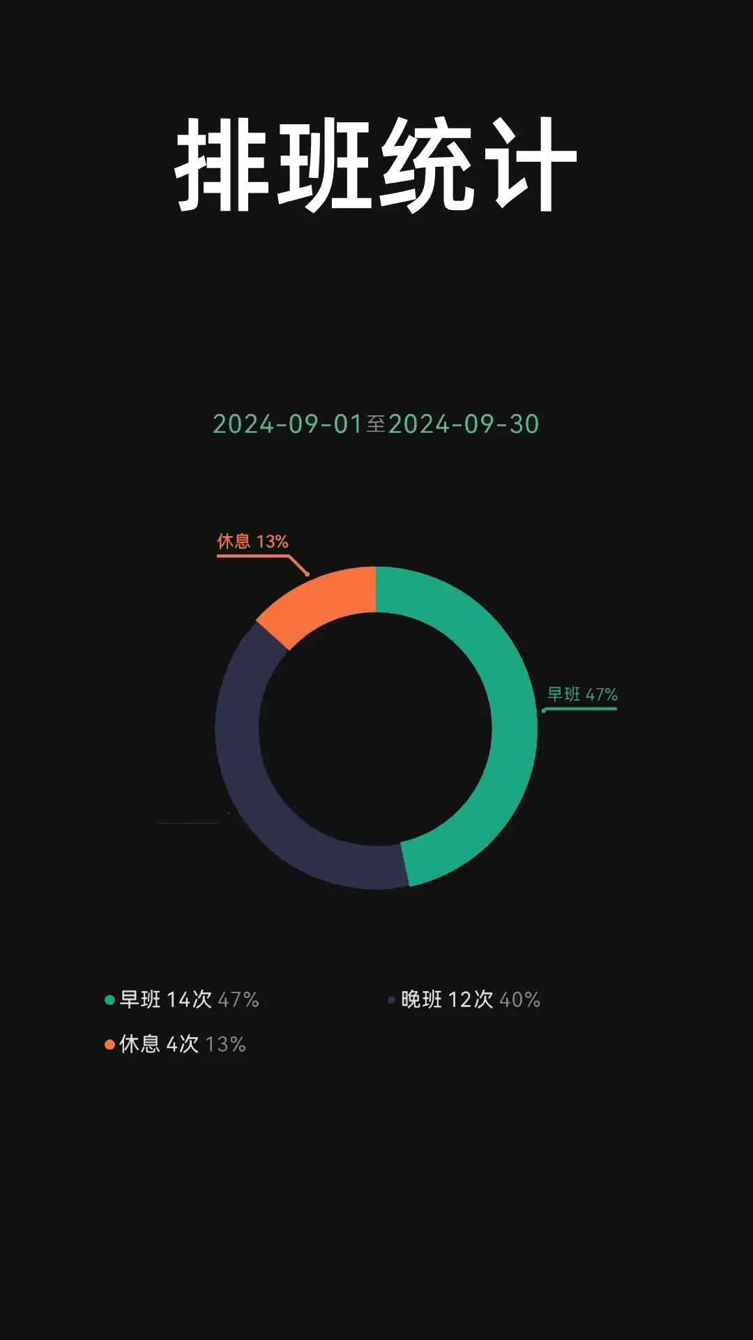 极简排班