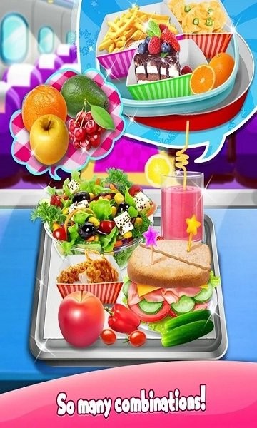 最佳飞机厨师游戏最新版(Airline Food)