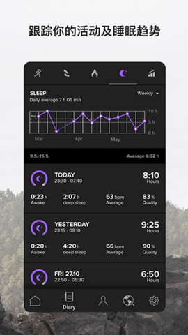 suunto手表连接手机app