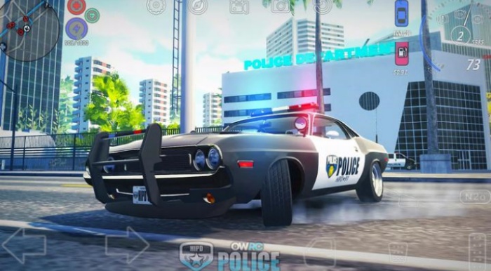 开放世界警察追逐模拟器