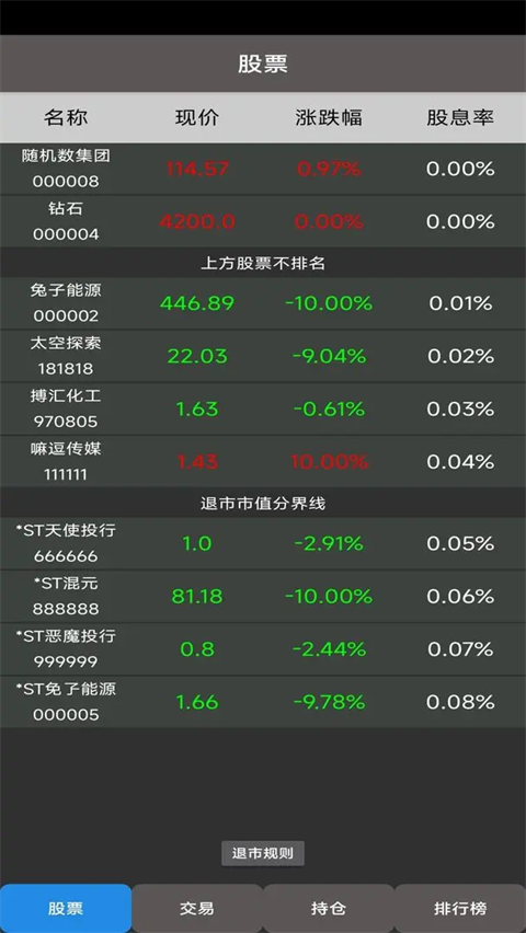 真实炒股（TapTap测试版）
