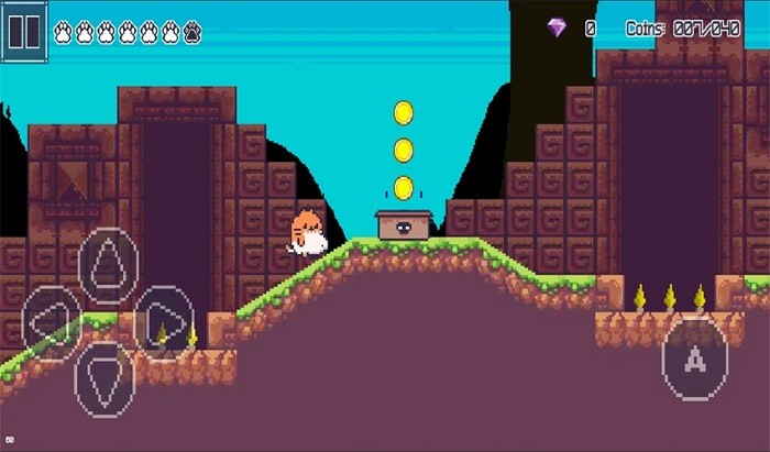 方块任务肥猫冒险游戏