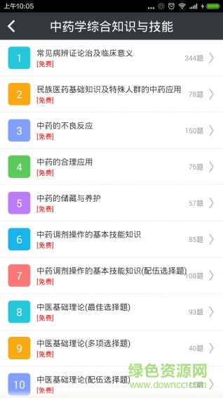 执业中药师总题库