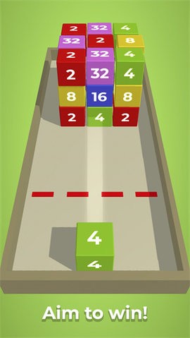 连锁方块2048小游戏
