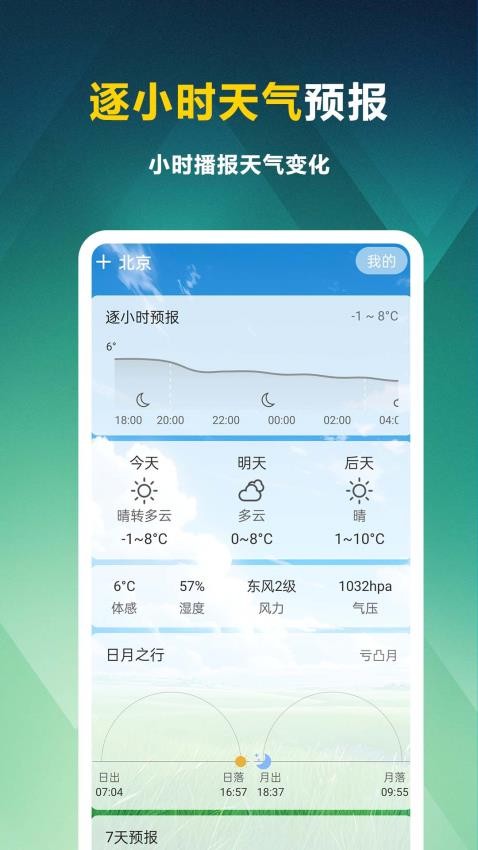 天气预报本地 天气预报本地
