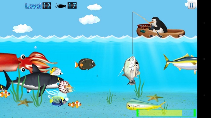 企鹅钓鱼游戏(Penguin Fishing) 企鹅钓鱼游戏(Penguin Fishing)