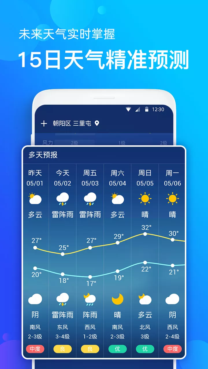 手机天气预报 手机天气预报