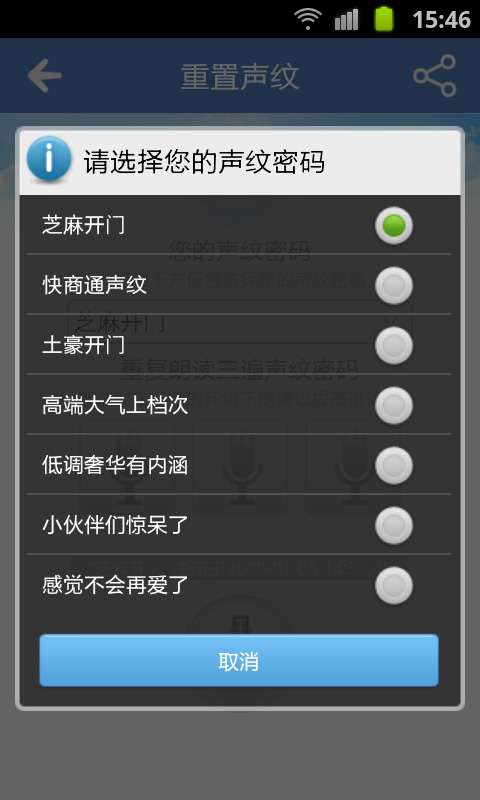 隐私声纹锁