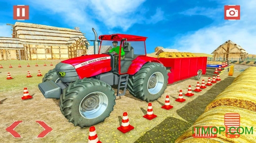 拖拉机停车模拟