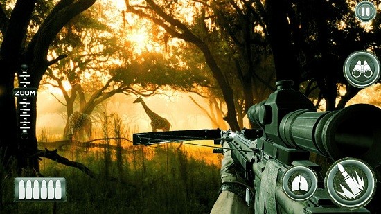 Wild Deer hunter