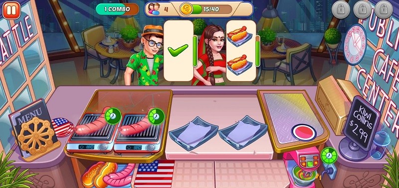 美国烹饪之星破解版中文版(American Cooking Star)