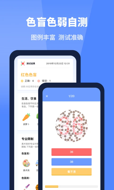 口袋体检测心率血压视力