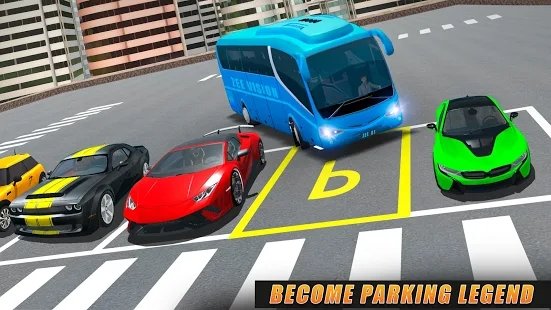 现代公交车停车场3d游戏 现代公交车停车场3d游戏