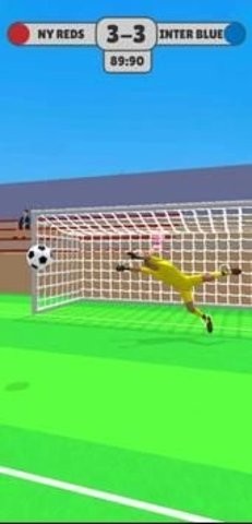 准备瞄准射门游戏