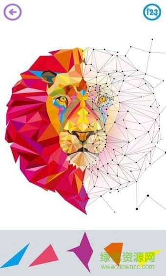 以数色形手游最新版(Poly Art)