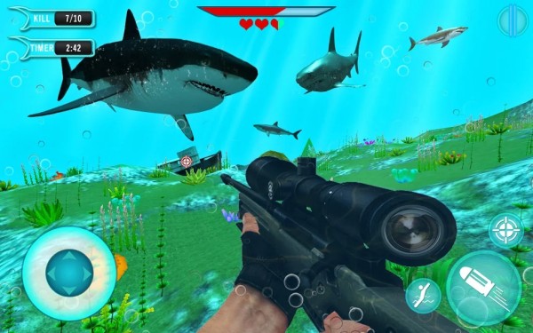 Hungry Shark Sniper 3D(鲨鱼猎手3D)