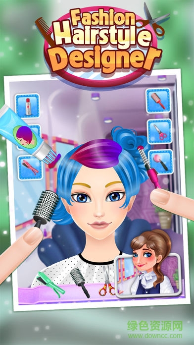 时尚发型设计游戏(Hairstyle Designer) 时尚发型设计游戏(Hairstyle Designer)