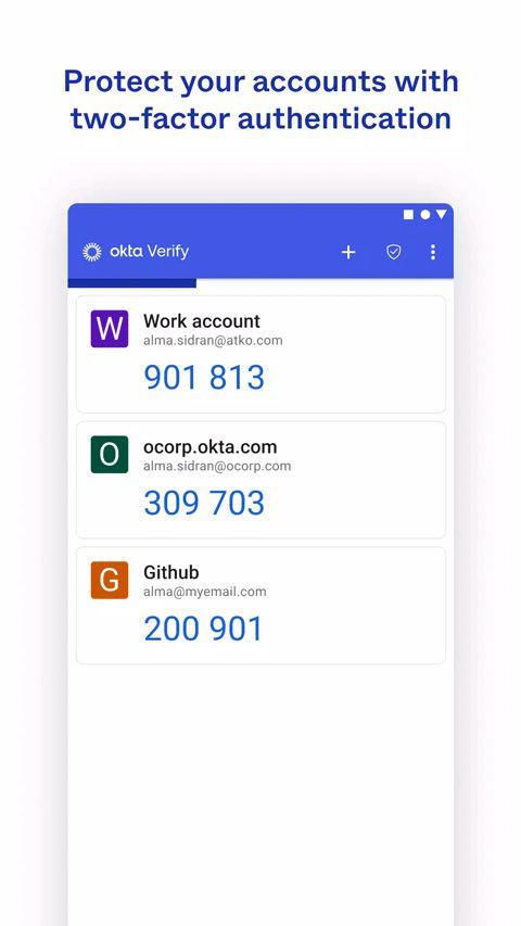 Okta Verify(双重验证工具) v8.16.0 安卓手机版