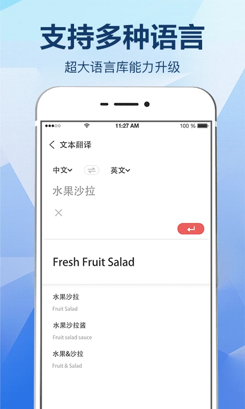 拍照+翻译
