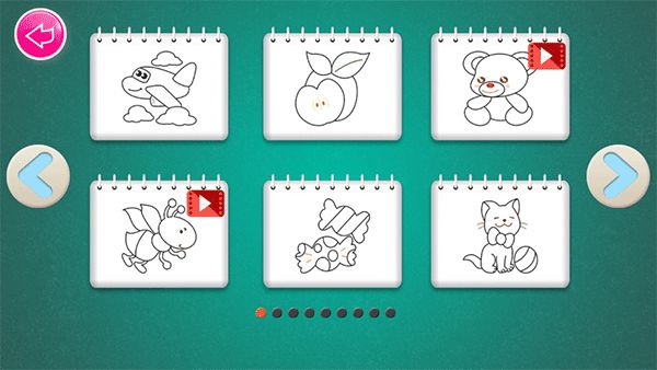 儿童涂色画画(儿童早教画画启蒙软件) app for Android v3.8 安卓版