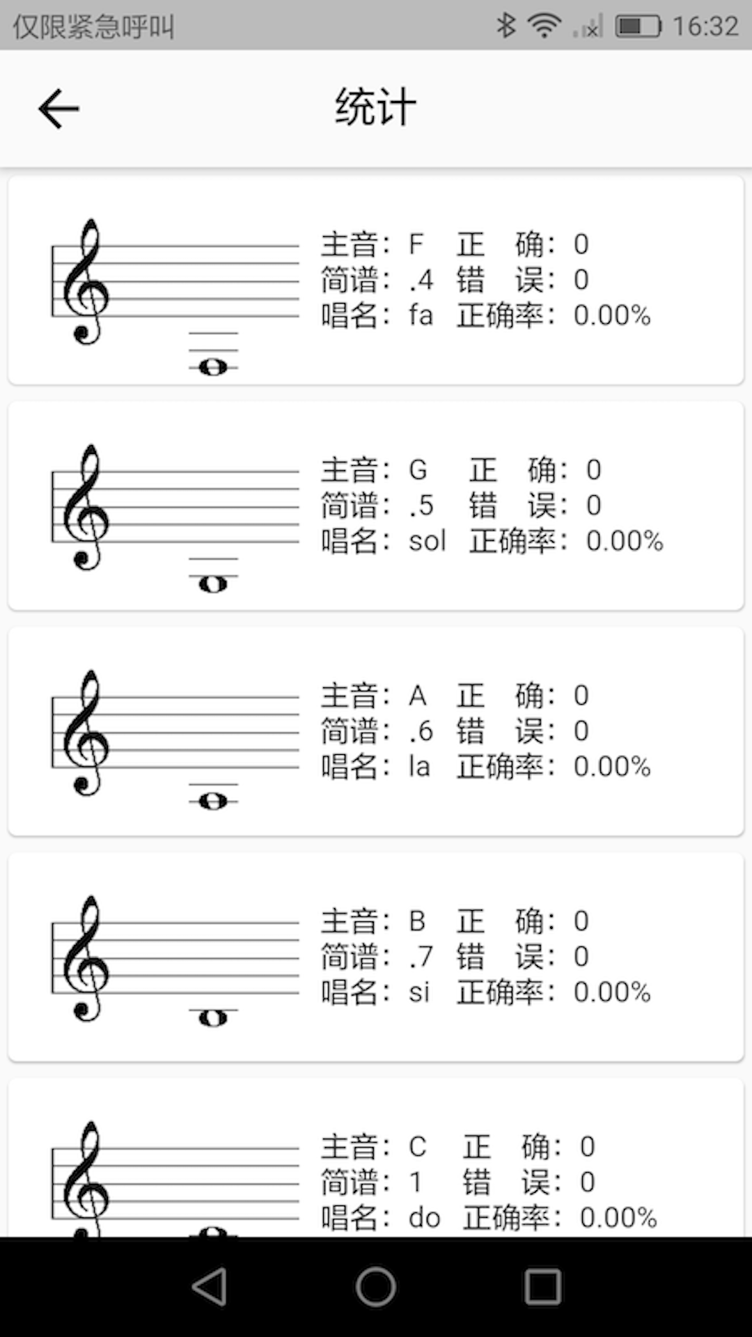 我的五线谱