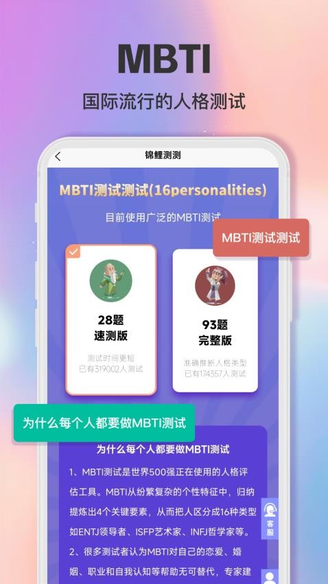 智商测试趣测MBTI