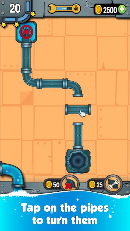 water pipes游戏