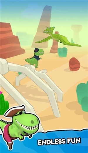 Dino Run 3D(恐龙快跑3D) Dino Run 3D(恐龙快跑3D)