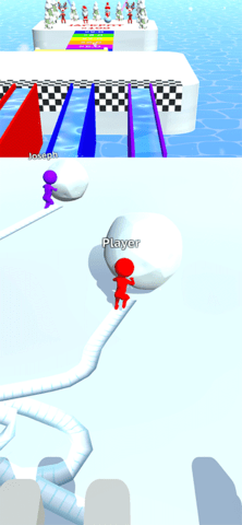 雪地赛跑