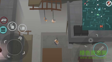 僵尸上方的通路
