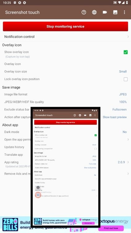 触摸截屏软件(Screenshot touch)