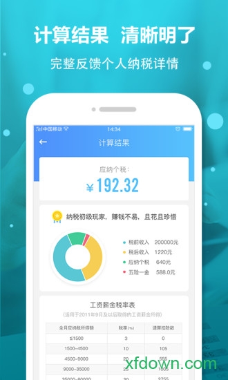 个税计算器 个税计算器