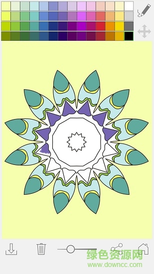 曼陀罗填色(mandala coloring) 曼陀罗填色(mandala coloring)