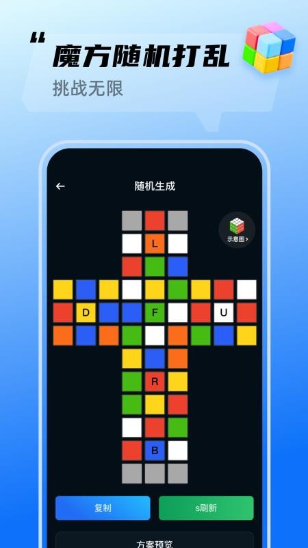 魔方还原速解