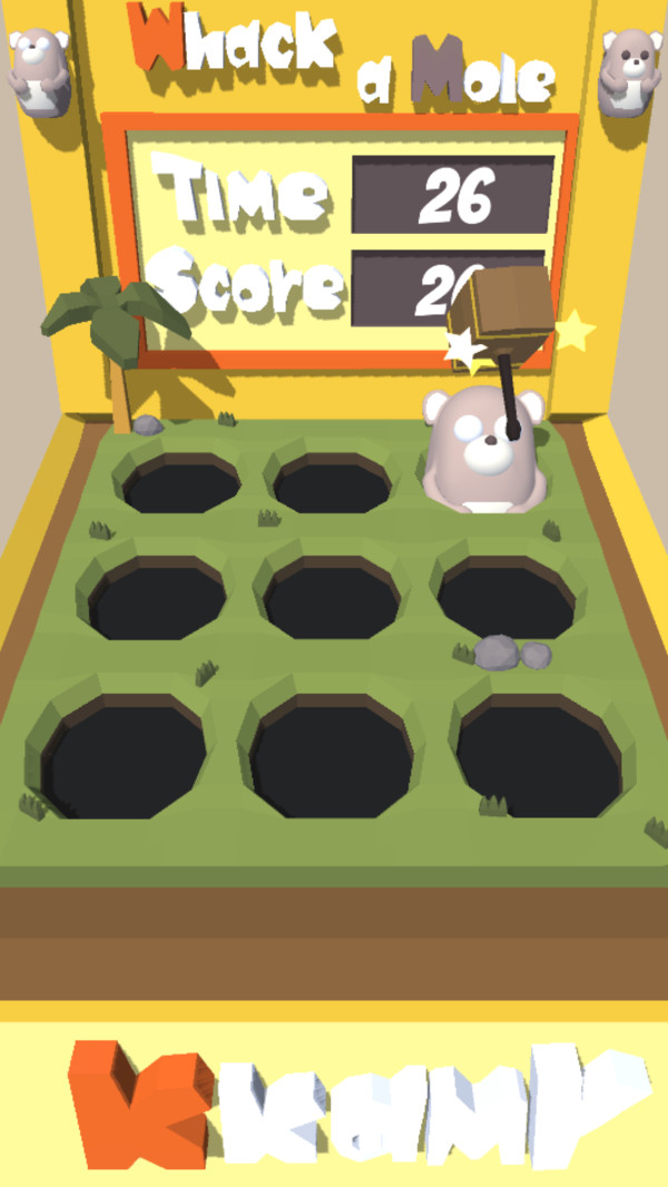 打地鼠游戏
