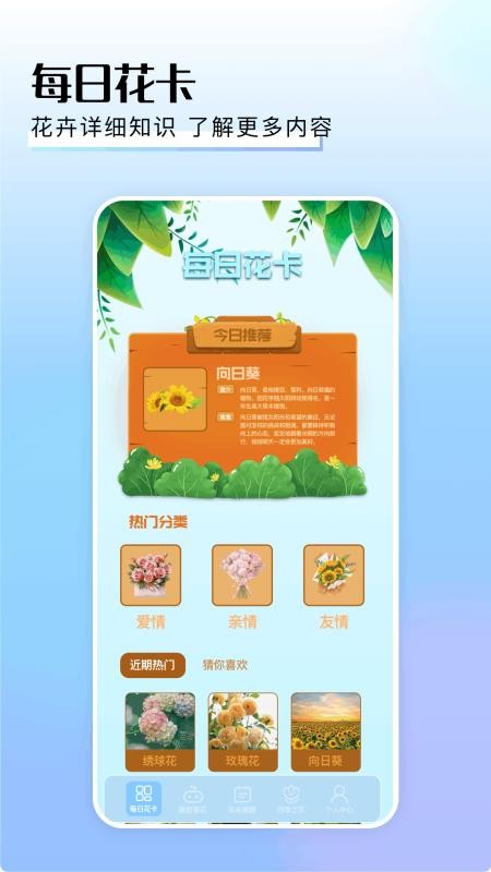 摆花齐放