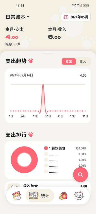 喵钱记账免费版 喵钱记账免费版
