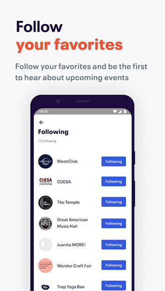 Eventbrite 安卓版v10.16.0