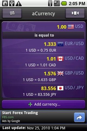 汇率通(aCurrency) 汇率通(aCurrency)